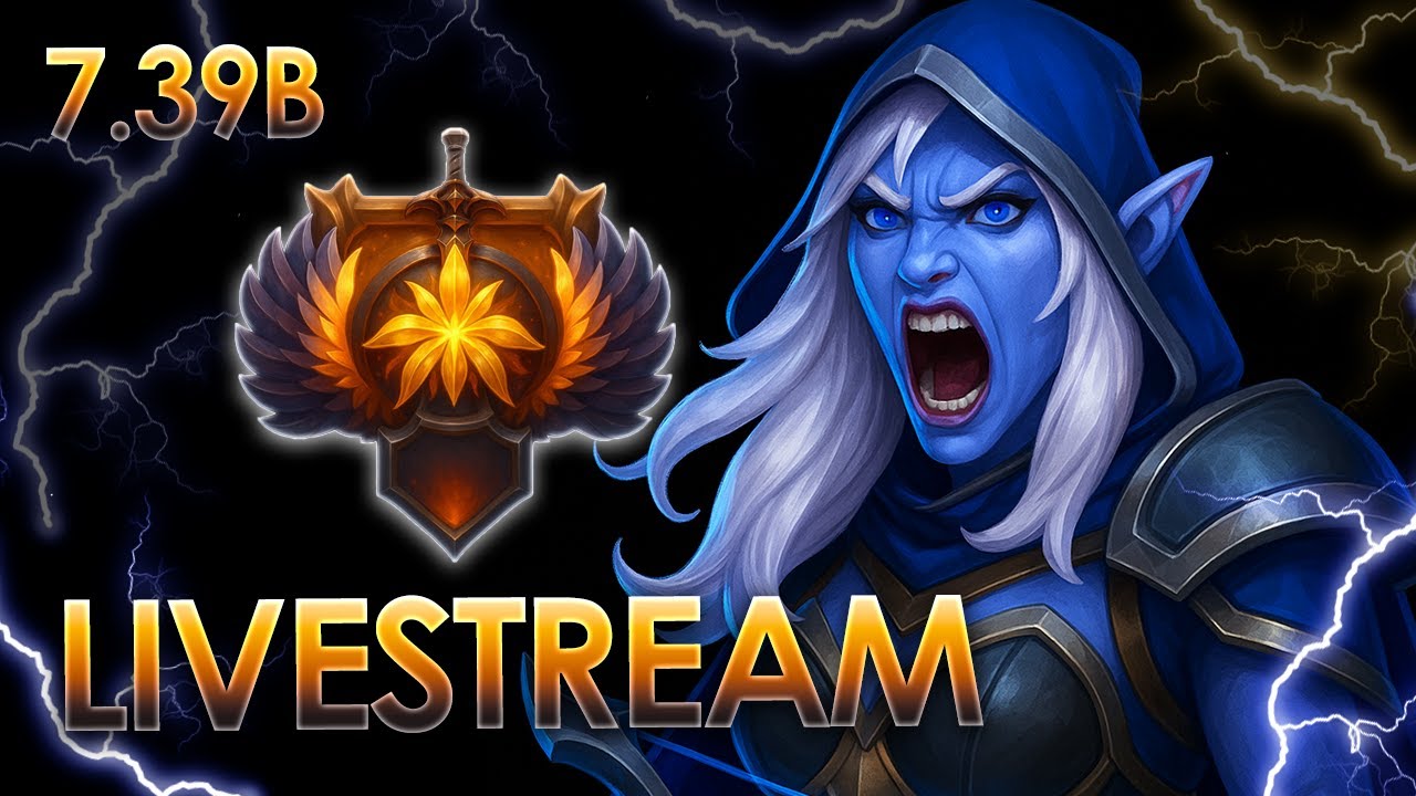 IMMORTAL TOP CARRY PATCH 7.39b | Dota 2 Gameplay LIVE