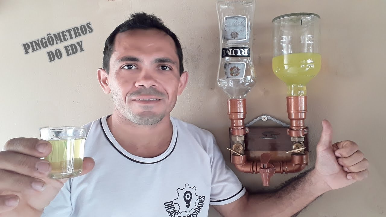PINGÔMETRO Misturador de Cachaça! PINGOMETER