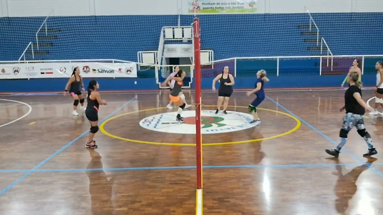 Vôlei treino master 