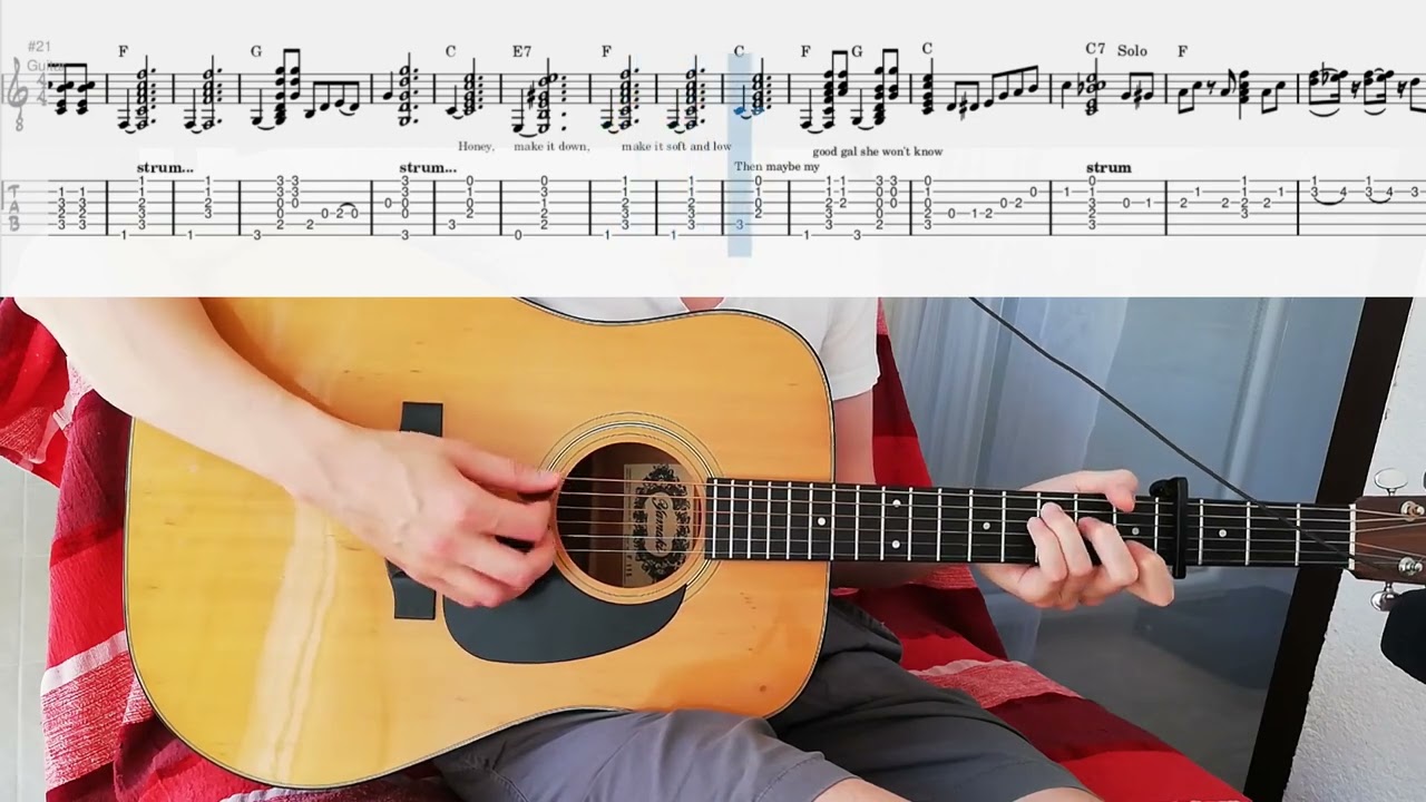 Make Me A Pallet On Your Floor (Billy Strings tab)