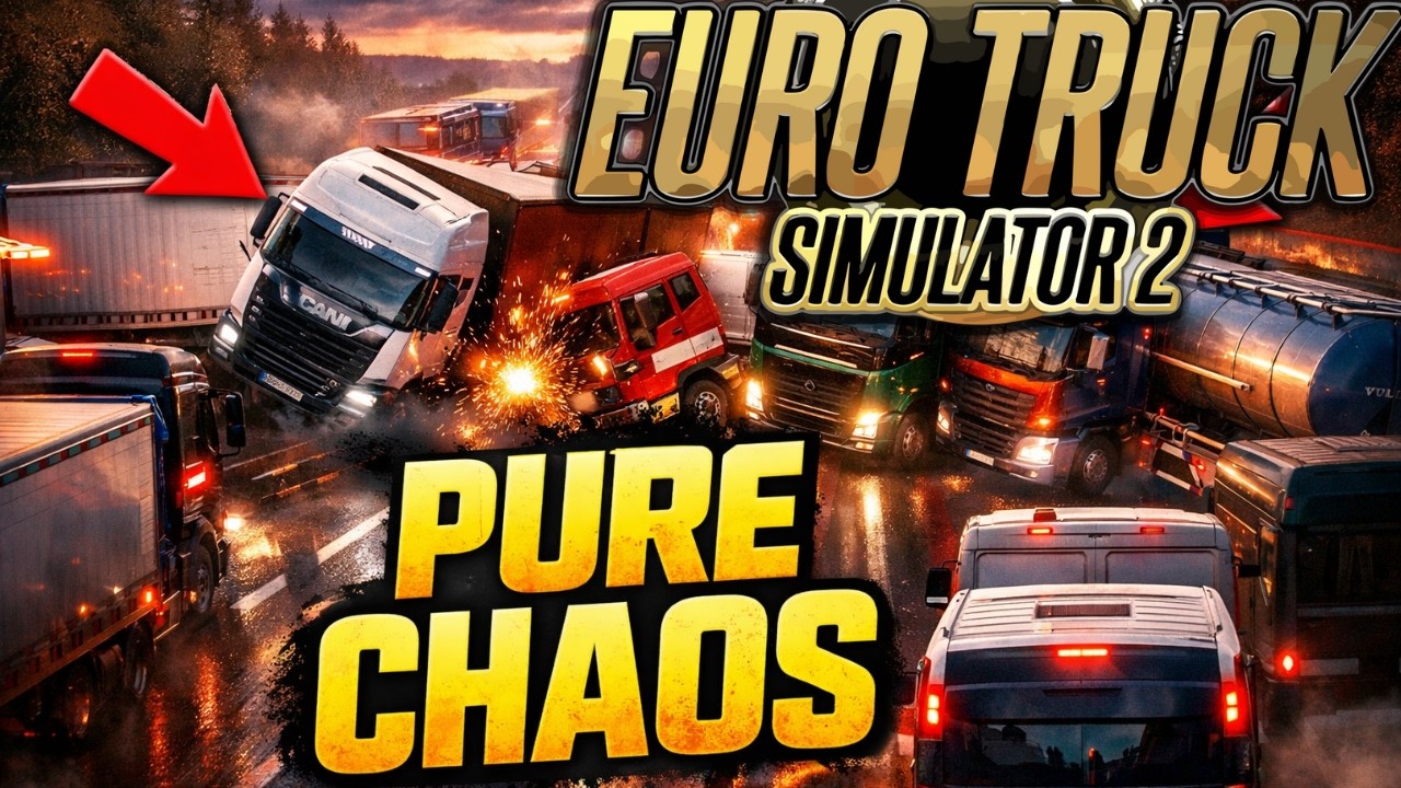 “Duisburg–Calais Is PURE CHAOS 😱 | TruckersMP ETS2”EP1