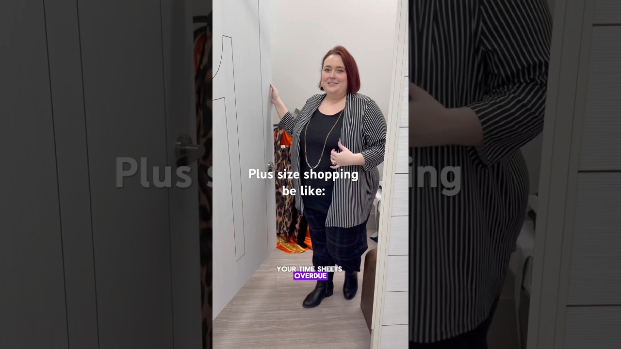 Plus size fitting room fail