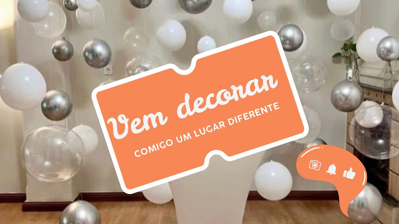Primeiro vídeo,Vem decorar comigo? Em  em lugar deferente vale a pena conferir 