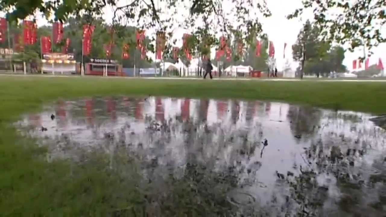 Isle of Wight Festival turned into a mudbath by heavy rain