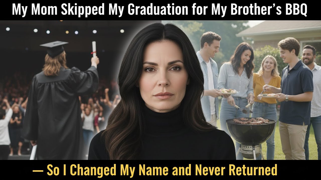 My Mom Skipped My Graduation for My Brother’s BBQ — So I Changed My Name and Never Returned