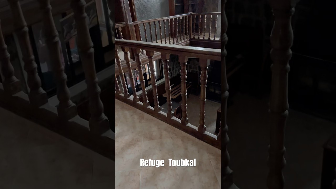 My dorm bed upstairs at the very comfortable Refuge Toubkal 3160m