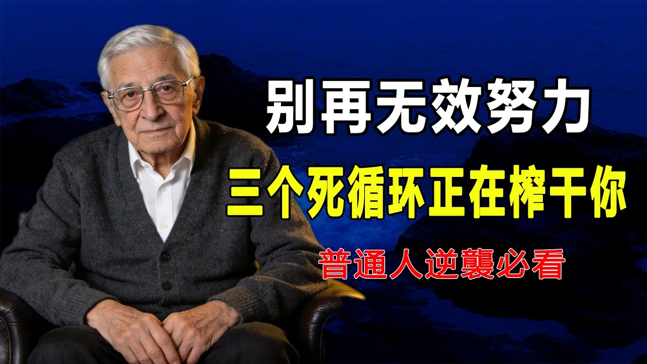 窮不是命！富人死守的秘密：這三個死迴圈正在榨幹你！