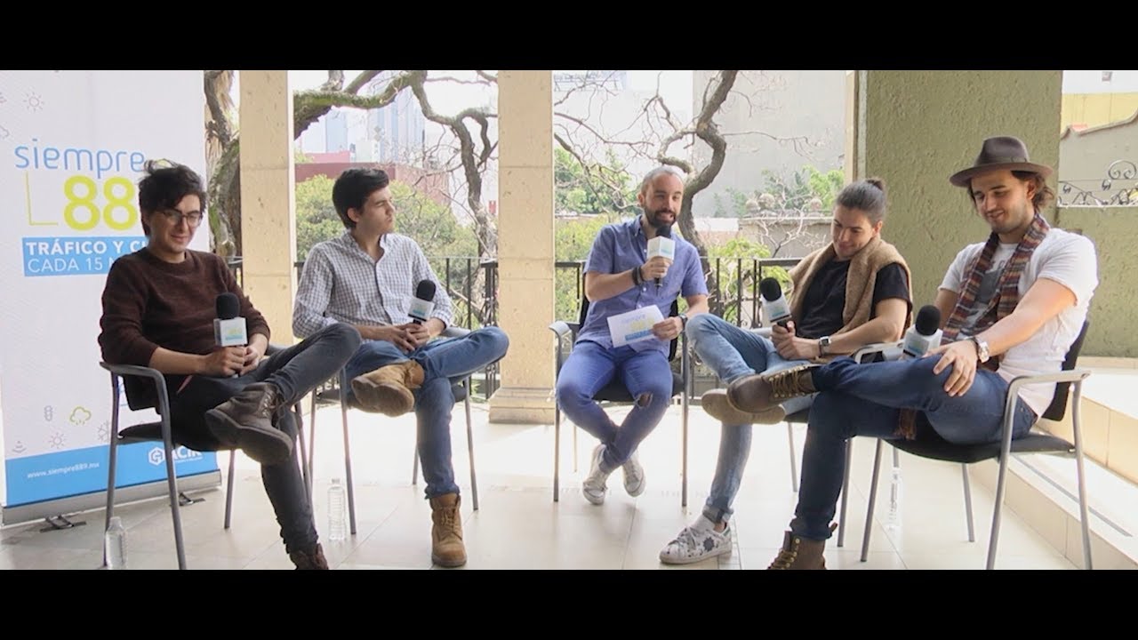 Carlos Muñoz en entrevista con  Morat