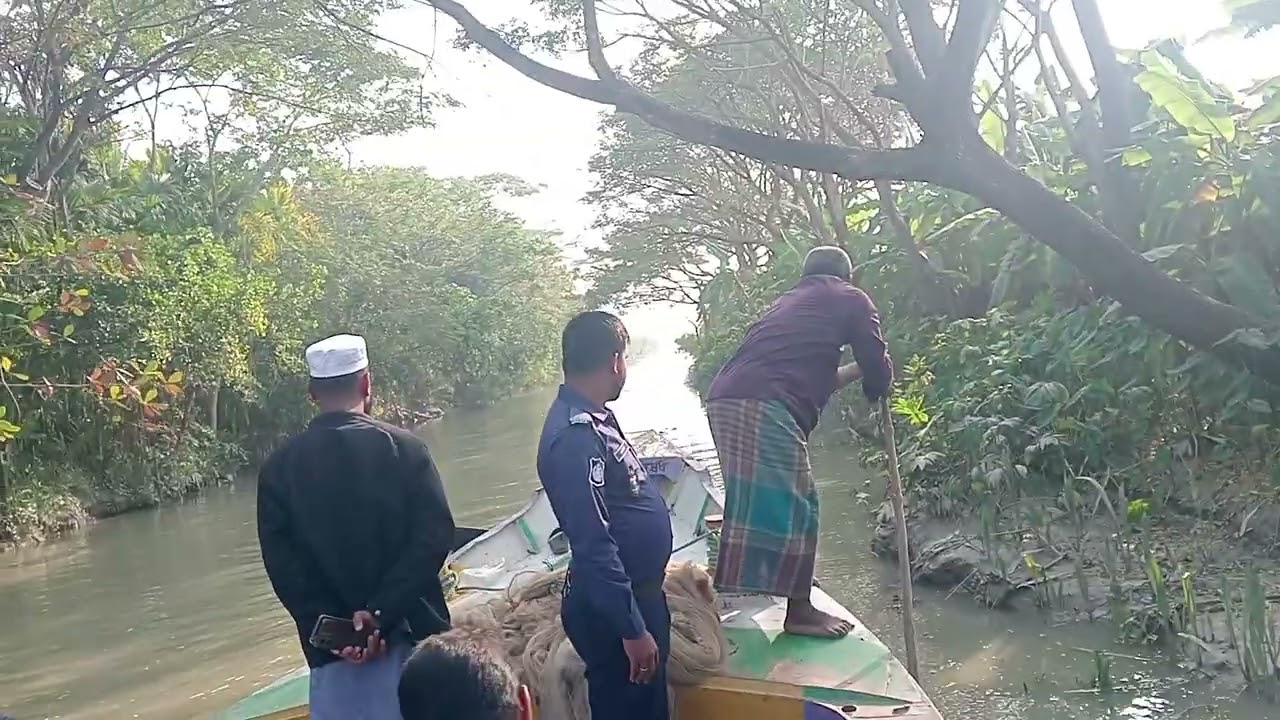 মৎস্য অভিযানে ধরা পড়লো চর গড়া জাল। #fish 