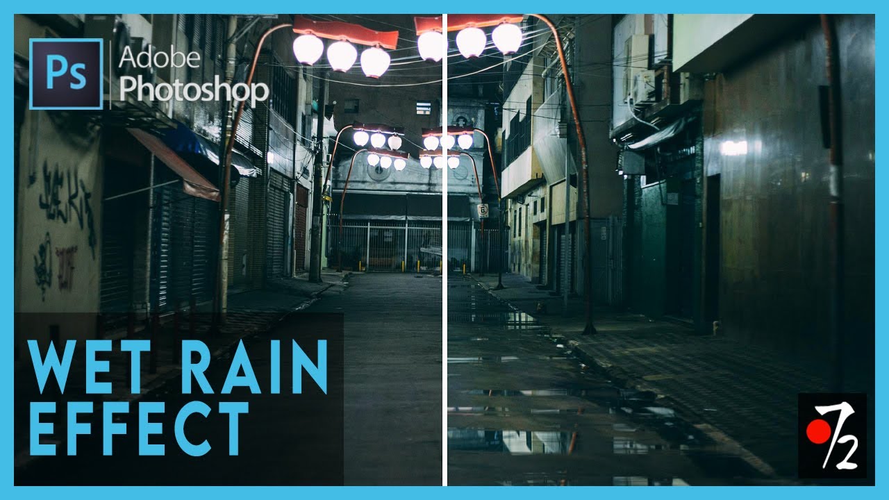 Adobe Photoshop CC - Tutorial Effetto Bagnato 