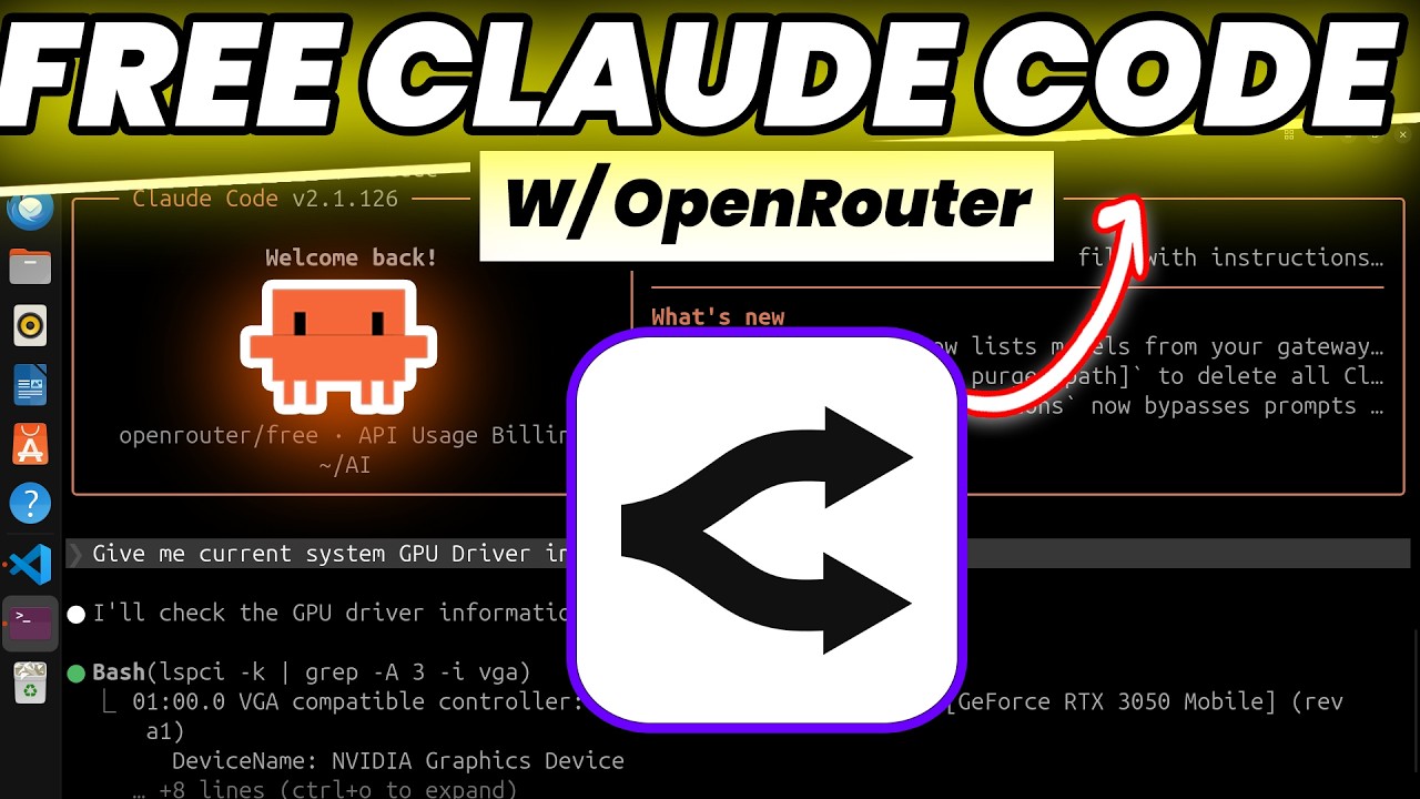 Claude Code + OpenRouter: Как запустить Claude Code БЕСПЛАТНО (Полное руководство)