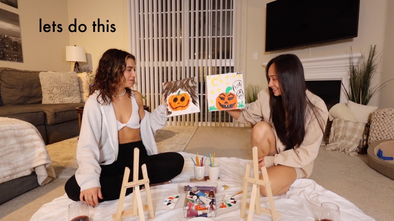 drunk painting w/ my roomie