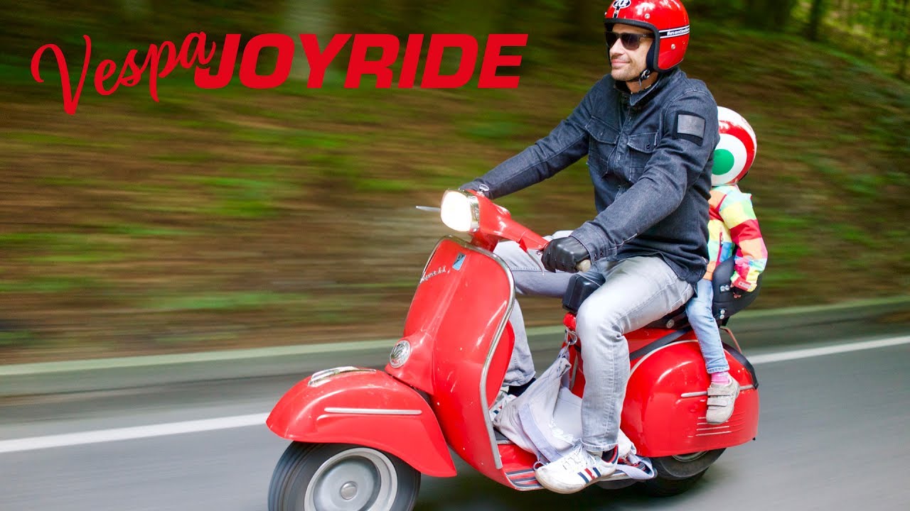 Vespa Motorroller Joyride Landsberg Ammersee Juli 2017