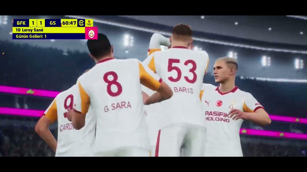 Trendyol Süper Lig￼ rams başakşehir vs Galatasaray PES 2026 mobile