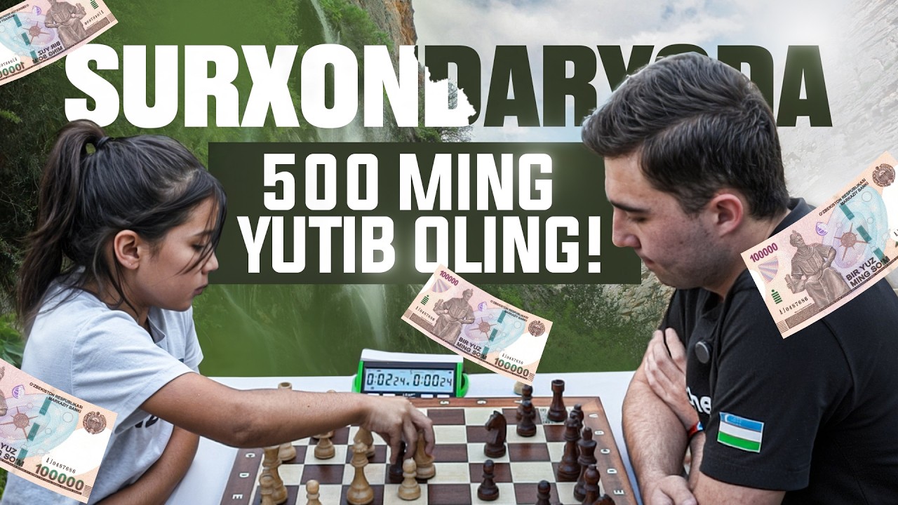 SURXONDARYO - Meni yuting 500 ming yutib oling chellenji!