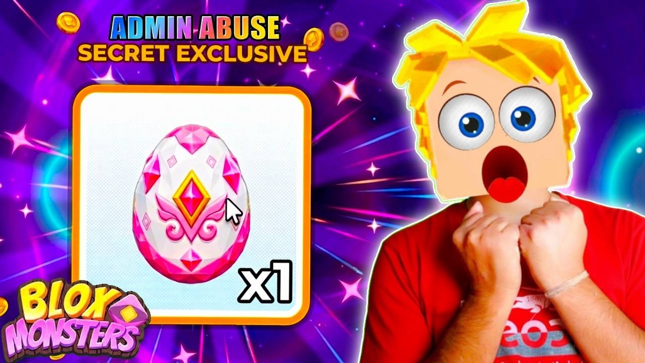 I Got SECRET EXCLUSIVE Pokemon Egg In Admin Abuse In Roblox Blox Monster #4