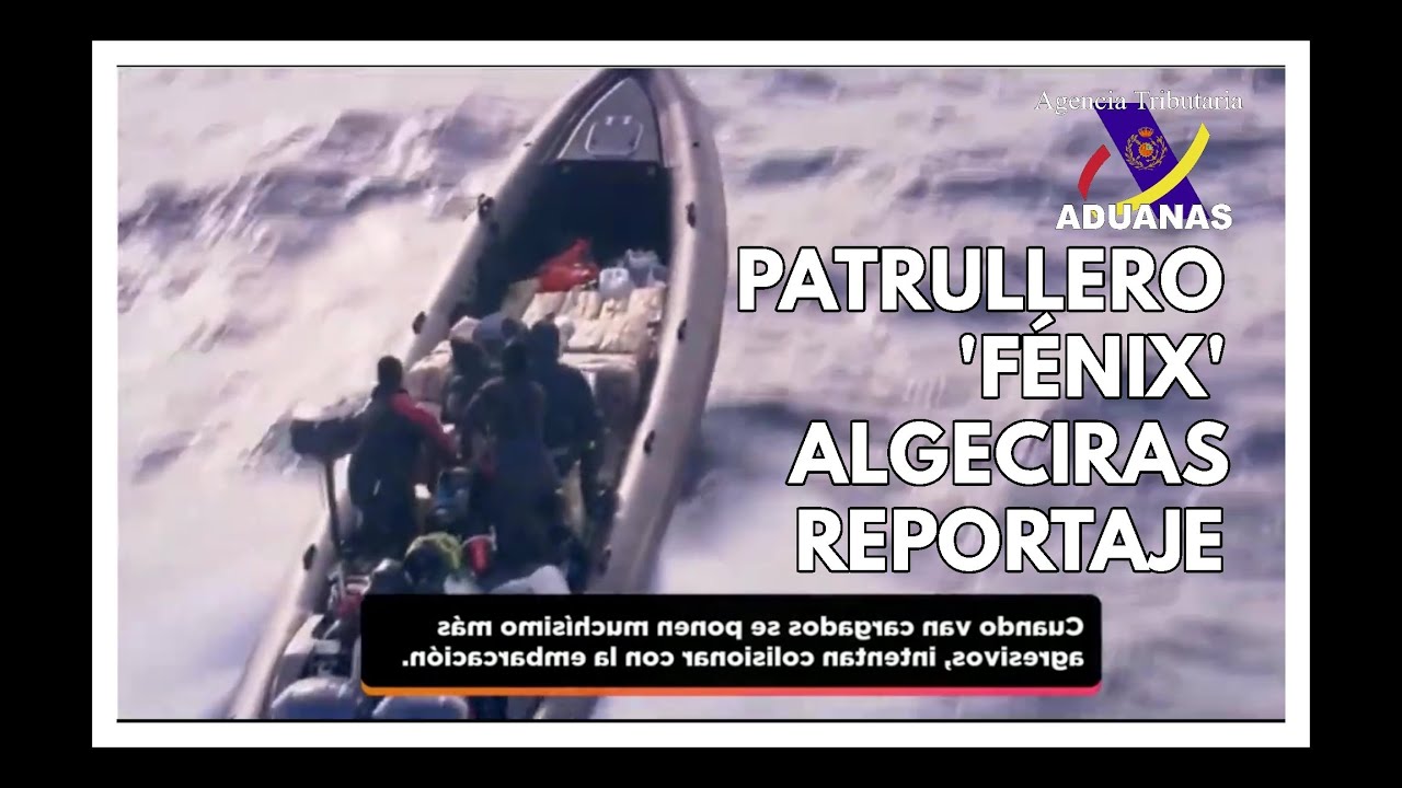 A bordo de una 'Fénix' la lancha más rápida de Vigilancia Aduanera, Algeciras - Aduanas SVA
