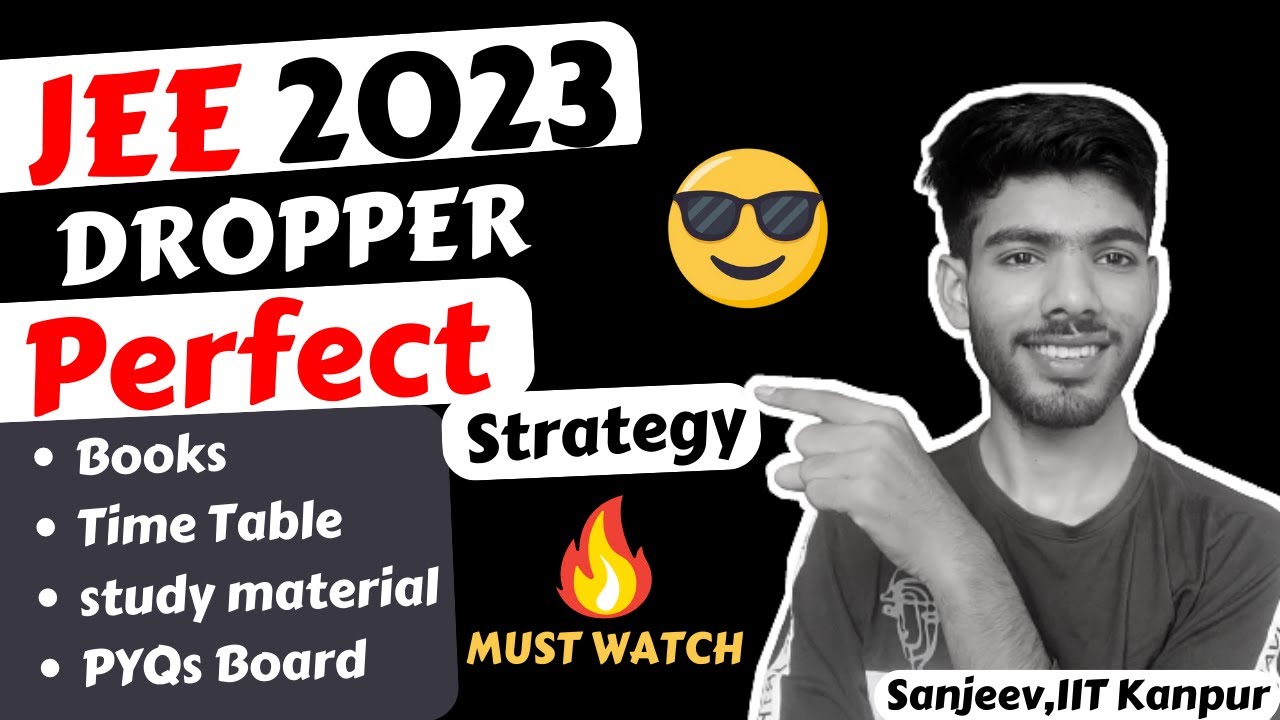 Dropper's strategy for JEE/NEET Students||How to Complete your Syllabus in 4 months||JEE2023|#jee