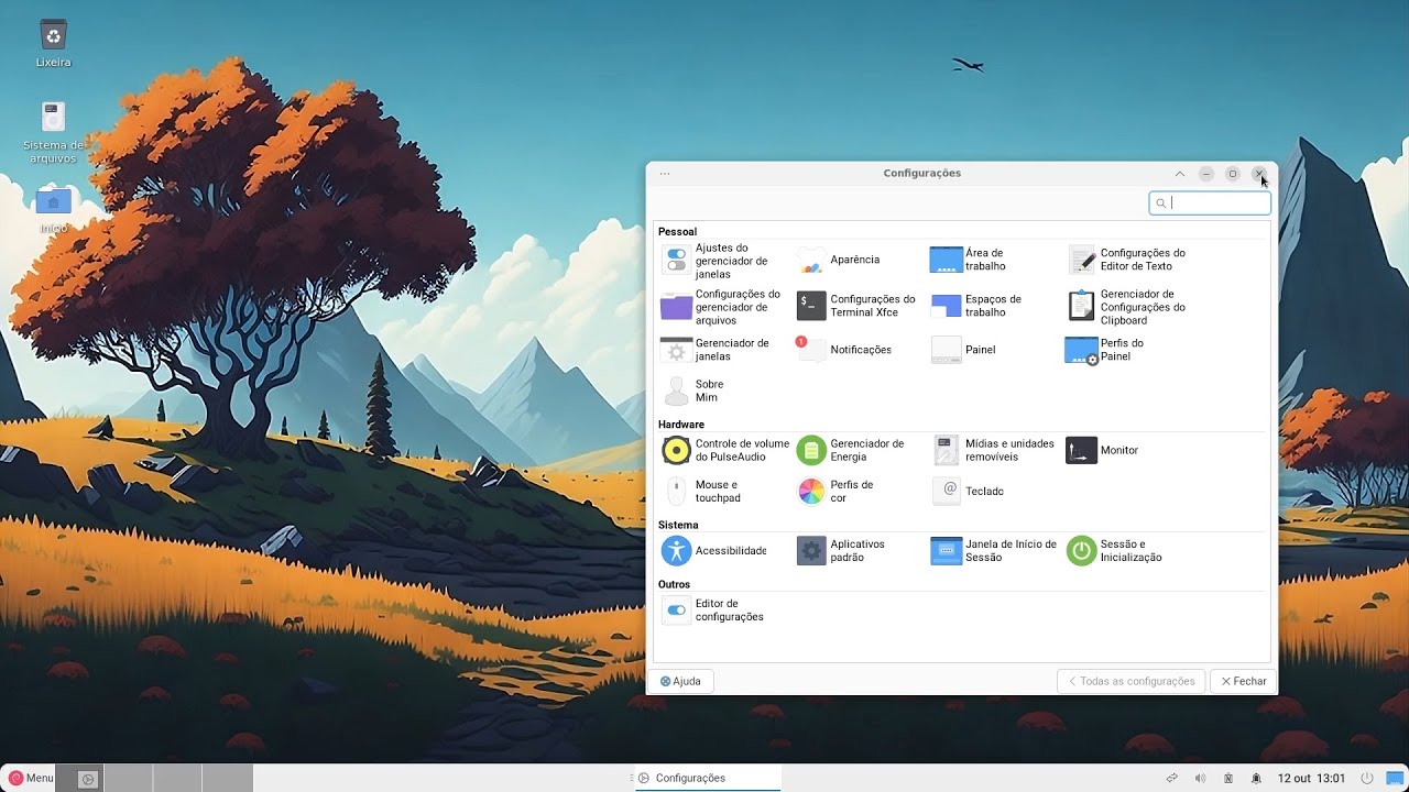 Como personalizar e tornar o XFCE 4.18 coerente com GTK4 no Debian 12 (Bookworm) em 15 minutos