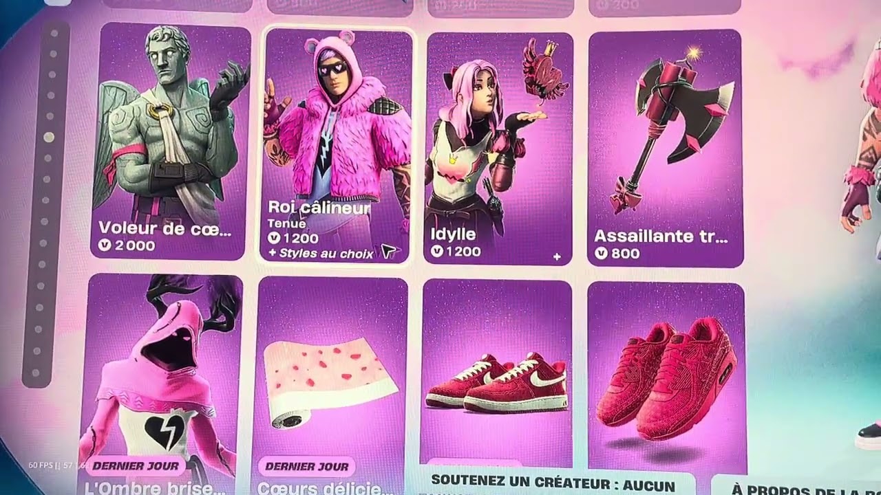 La boutiques du  lundi 16 fevrier  