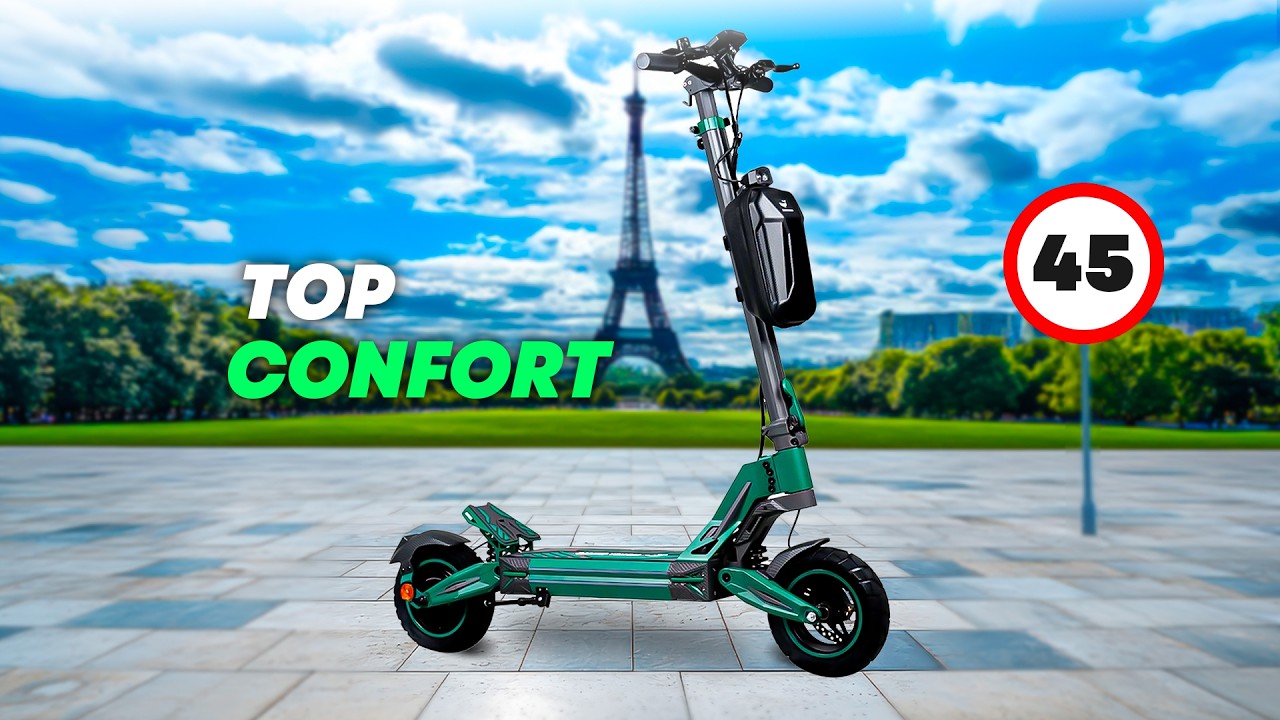 HONEY WHALE G2 PRO : LA TROTTINETTE ÉLECTRIQUE LA PLUS CONFORTABLE !! PRÉSENTATION ET TEST COMPLET !