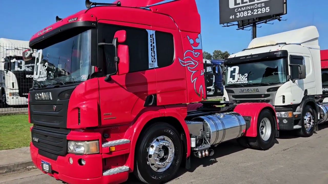 EM Dose TRIPLA-  Scania P360 4x2  Disponíveis