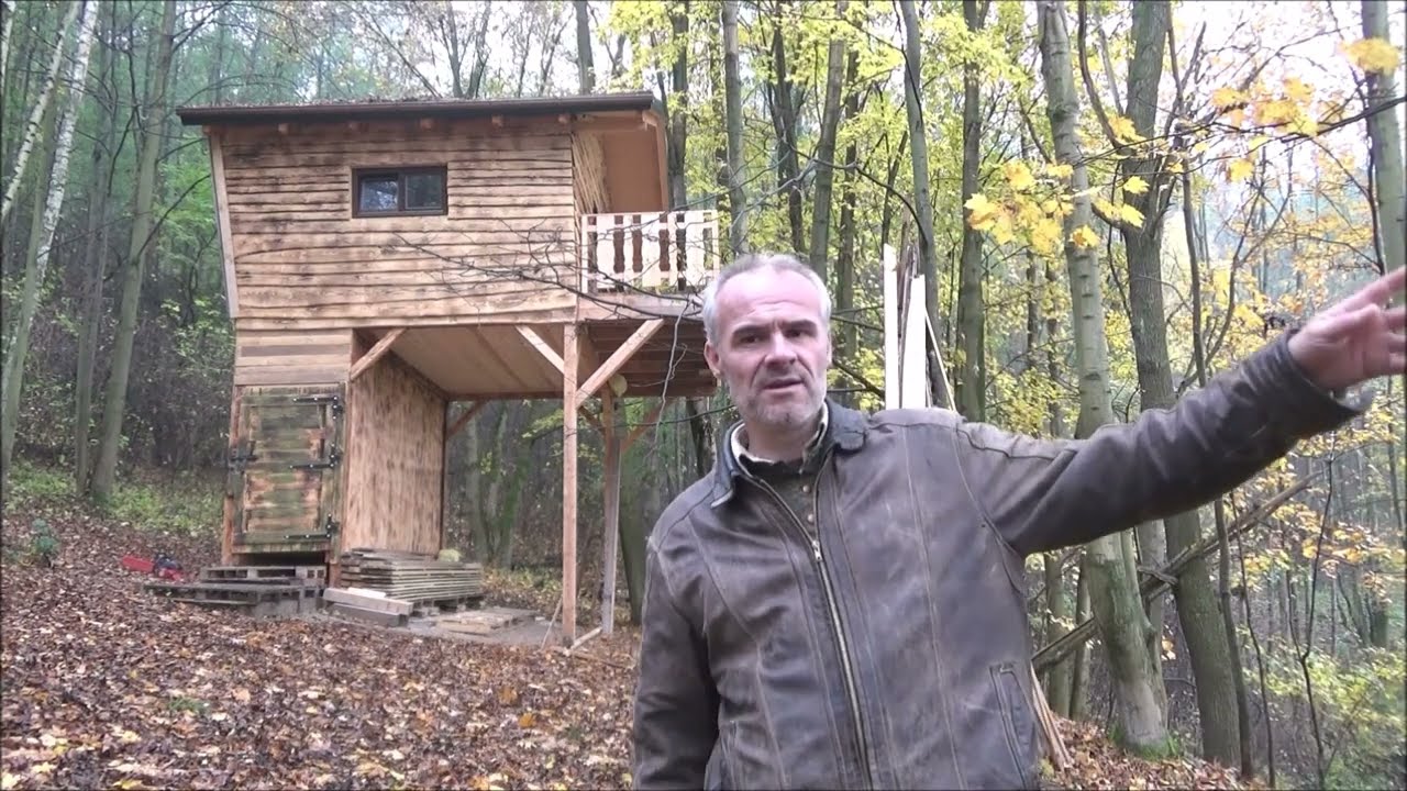 Chata v lese - Jilmové dveře
