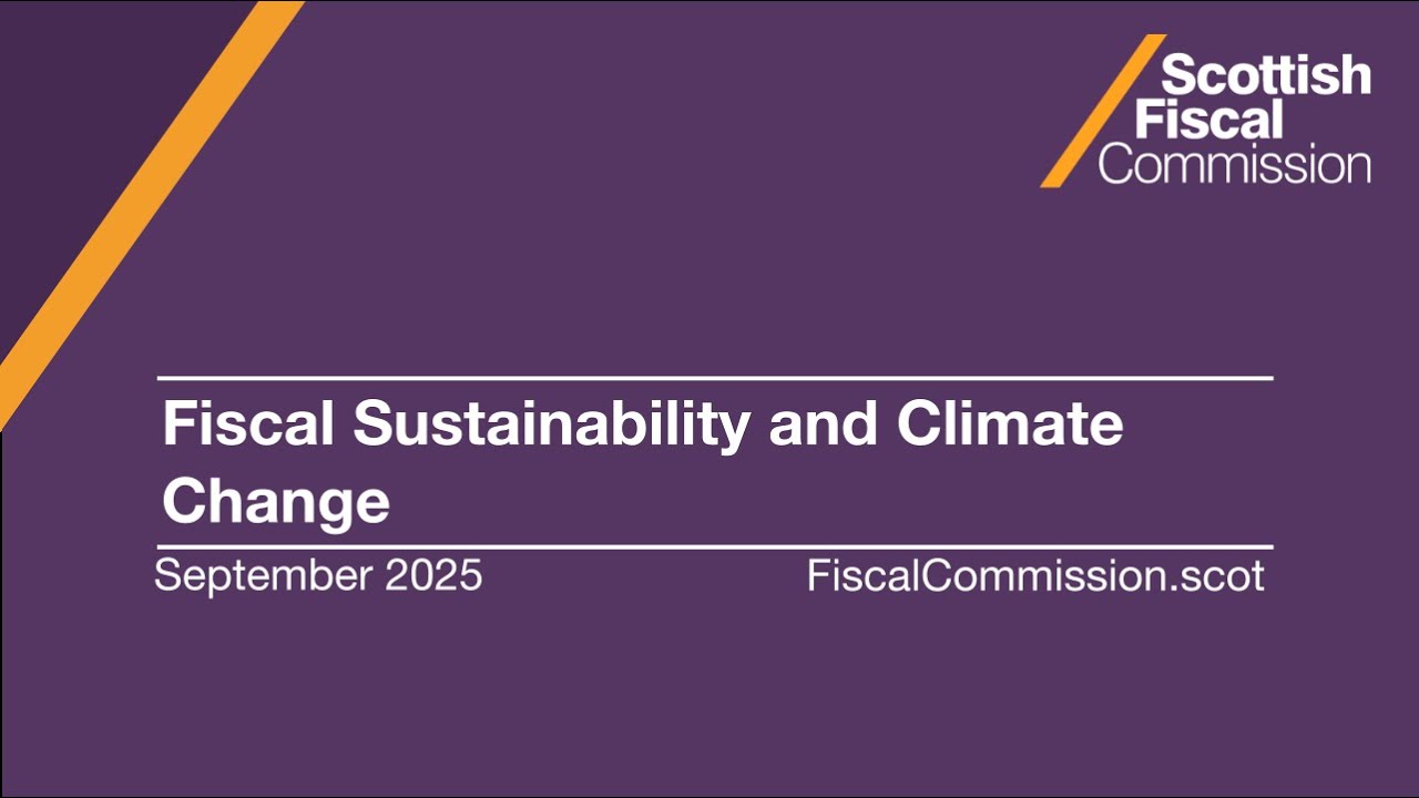Fiscal Sustainability and Climate Change