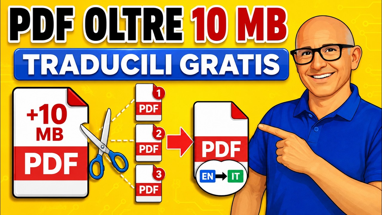 Come Tradurre pdf GRANDI dimensioni GRATIS