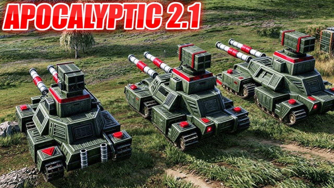 NEW APOCALYPTIC ARTILLERY BOSS VS 7 INSANE AIR FORCE BOSSES GENERALS ZERO HOUR