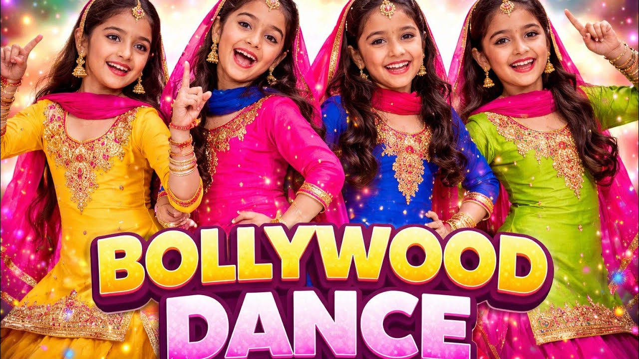 Dance for bollywood songs by primary school children 