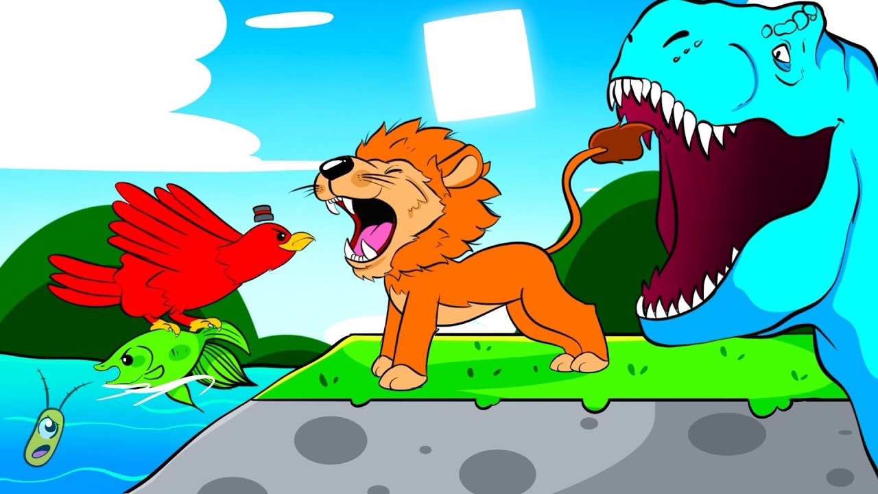 🟨 A Cada Animal Evolui na Cadeia Alimentar