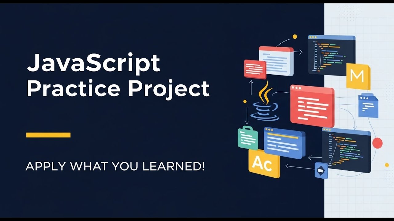 JavaScript Practice Project for Beginners | Build with Variables, Loops & Objects