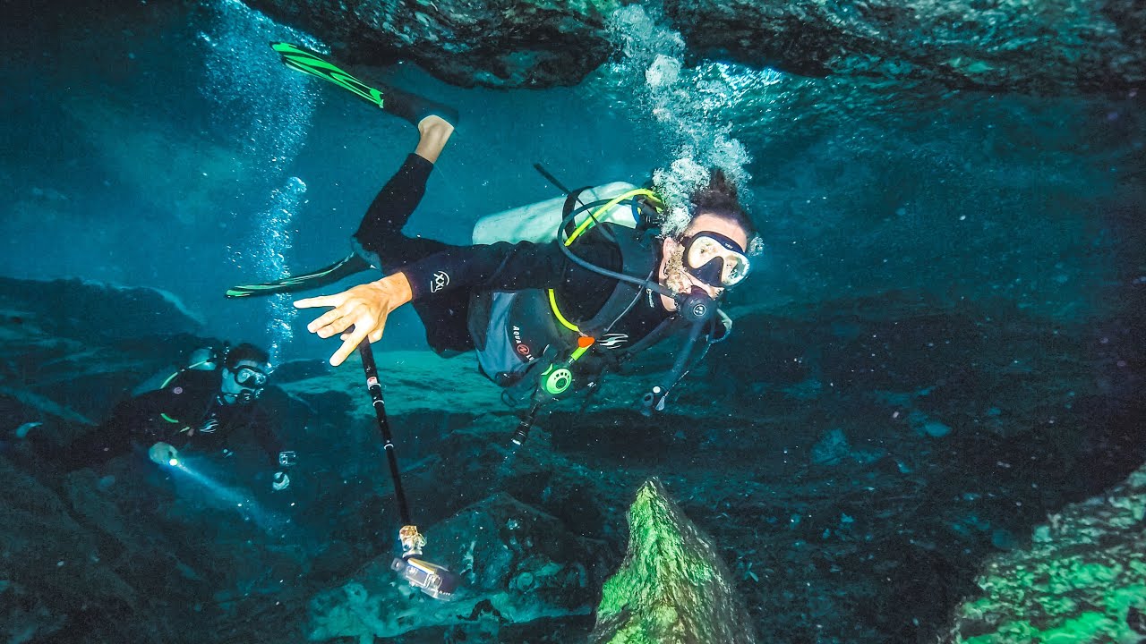 INCREDIBLE CAVE DIVING