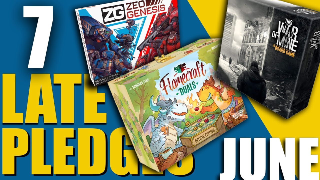 7 More Late Pledges that Launched in the month of June That You Should Know About