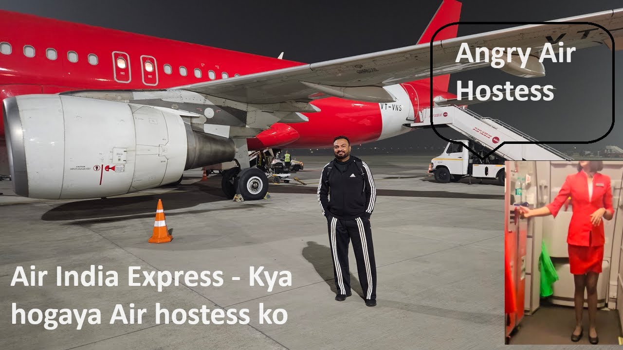 Delhi to Goa 2023 | Air India Express Flight Review | Angry Air Hostess