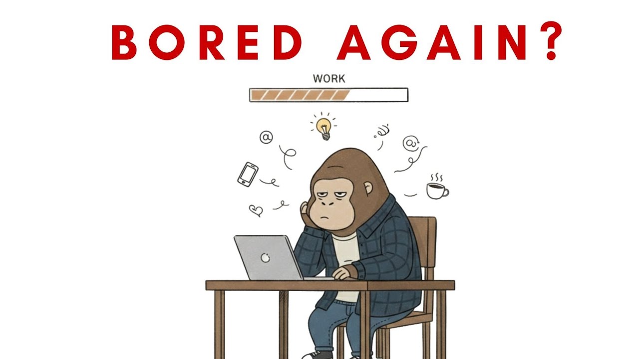 Why You Get Bored So Easily at Work (And Why It’s Not a Motivation Problem)