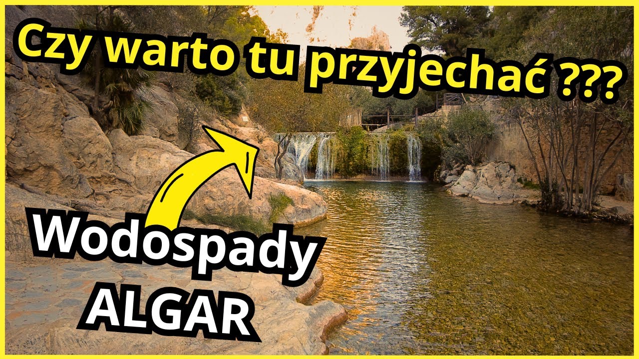 Wodospady ALGAR - Fonts de l'Algar/ Zamknęli Wejście Pod Wodospad / Alicante Nocą #vlog70