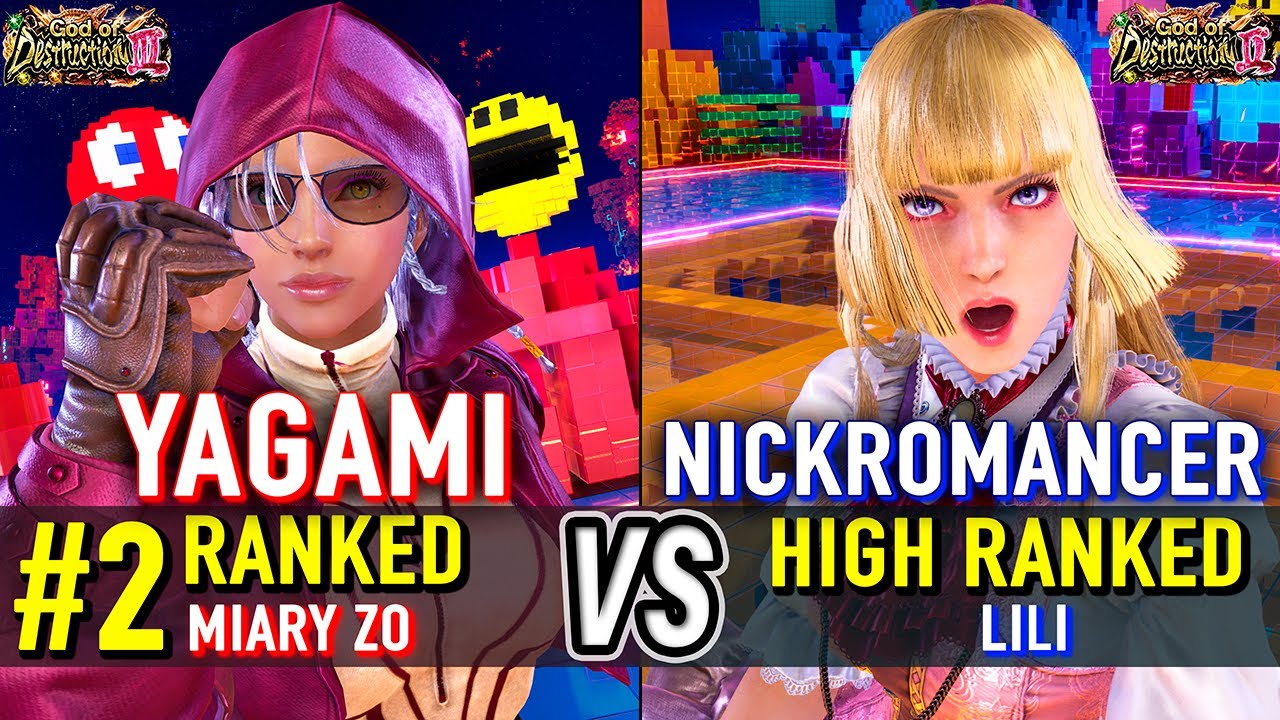 T8 🔥 YAGAMI (#2 Ranked Miary Zo) vs NICKROMANCER (Lili) 🔥 Tekken 8 High Level Gameplay