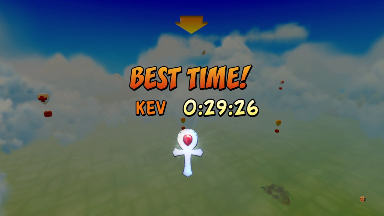 Crash Bandicoot N. Sane Trilogy: Bye Bye Blimps (Time Trial - Platinum Relic)