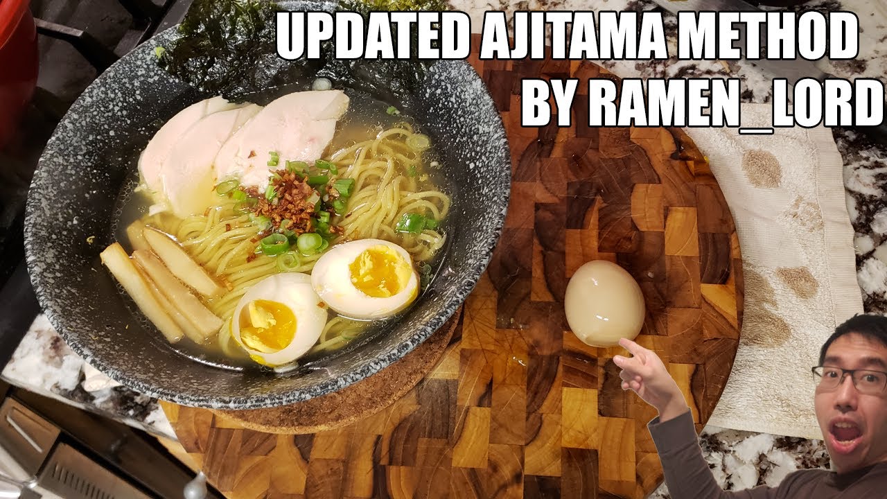 Ramen Series: Updated Ajitama Method by Ramen Lord
