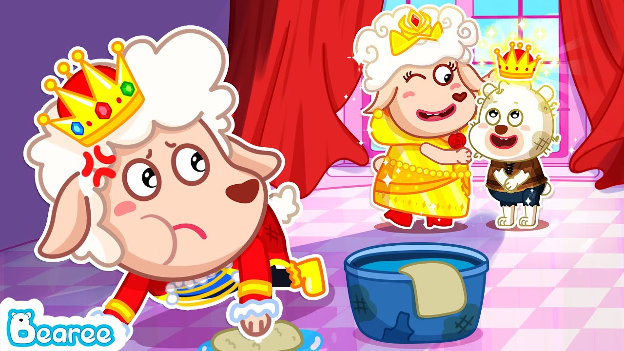 Bearee Tales 🐾 Adopted Bearee Becomes the Real Prince 👑💖 | 🐻 Bearee New Episodes