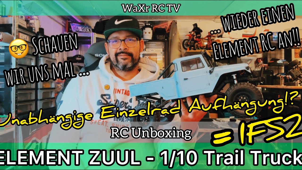 ELEMENT RC ZUUL Trail Truck IFS2 // RC Unboxing - Ein Crawler mit Einzelradaufhängung! 