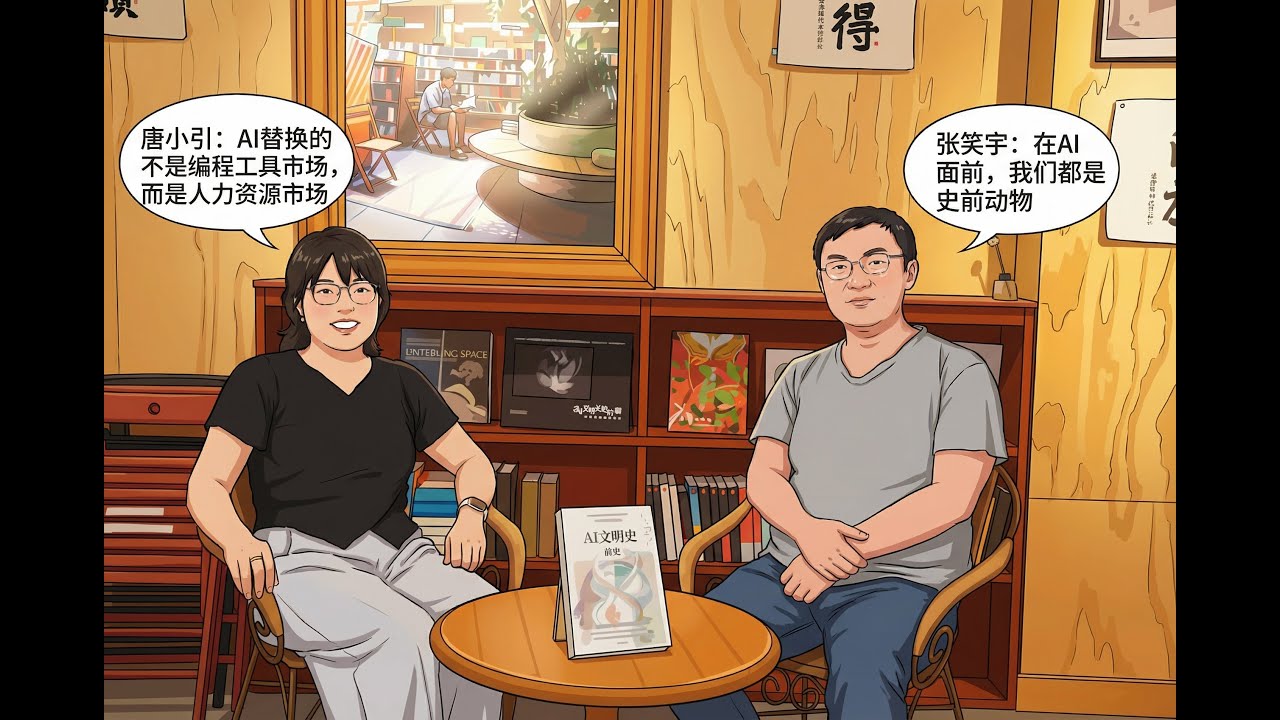 对话张笑宇：涌现、AI 带来裁员的结果都是必然 | 万有引力