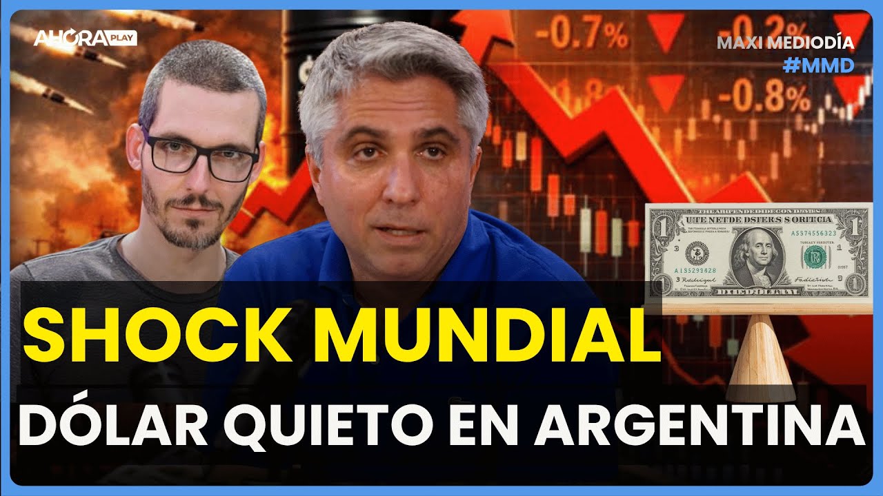 SHOCK MUNDIAL: DÓLAR QUIETO SÓLO EN ARGENTINA I Maxi Montenegro #MaxiMediodía