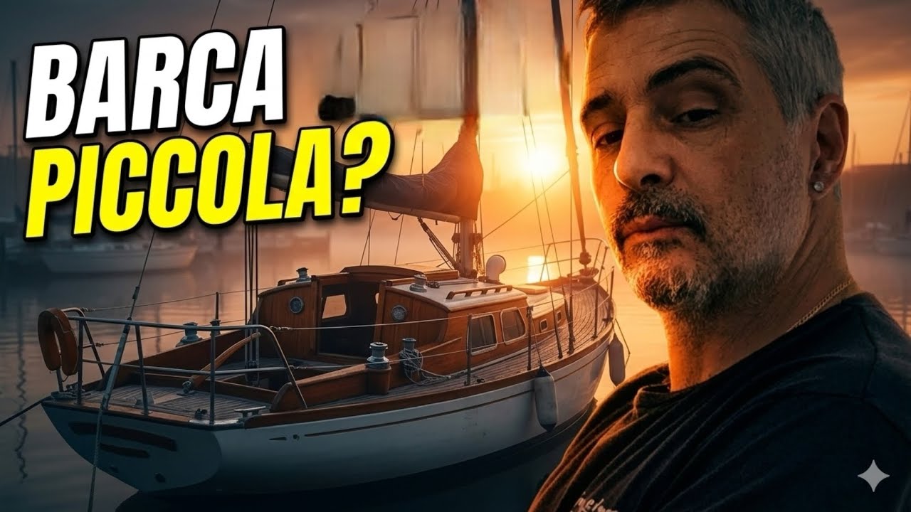 BARCA A VELA 8 METRI LA PORTO A CASA