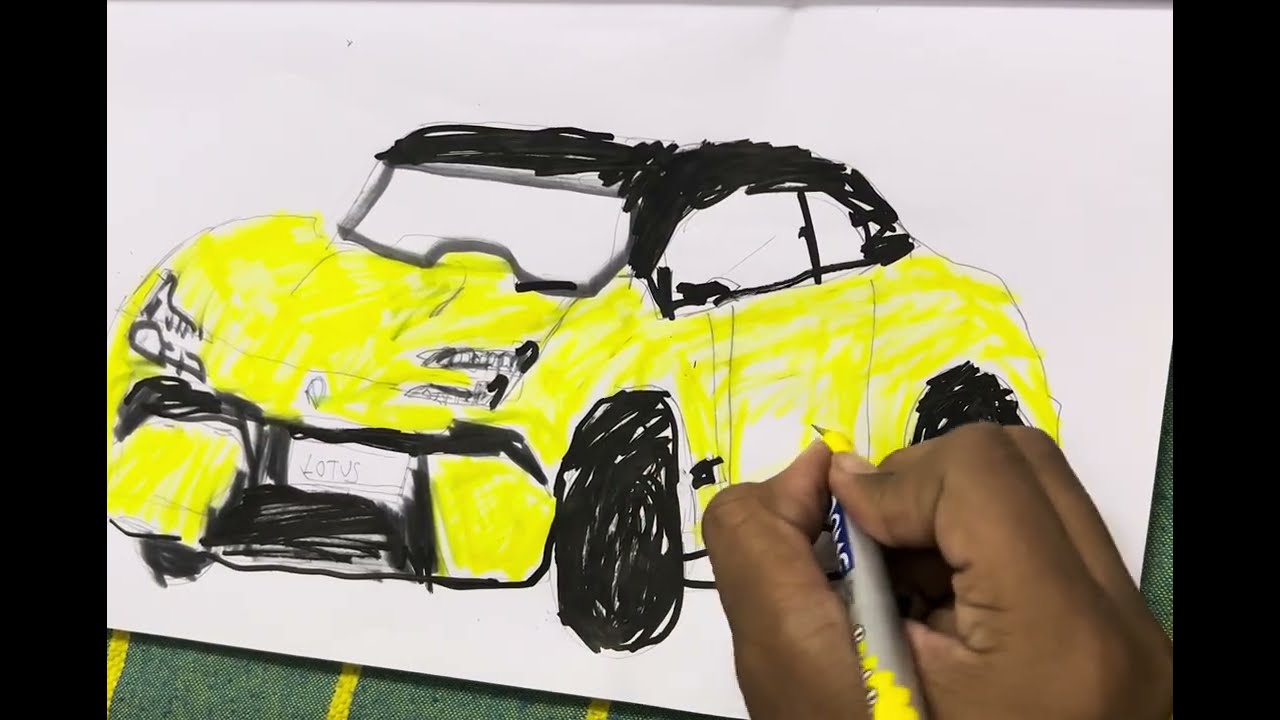 How to draw lotus Emeya