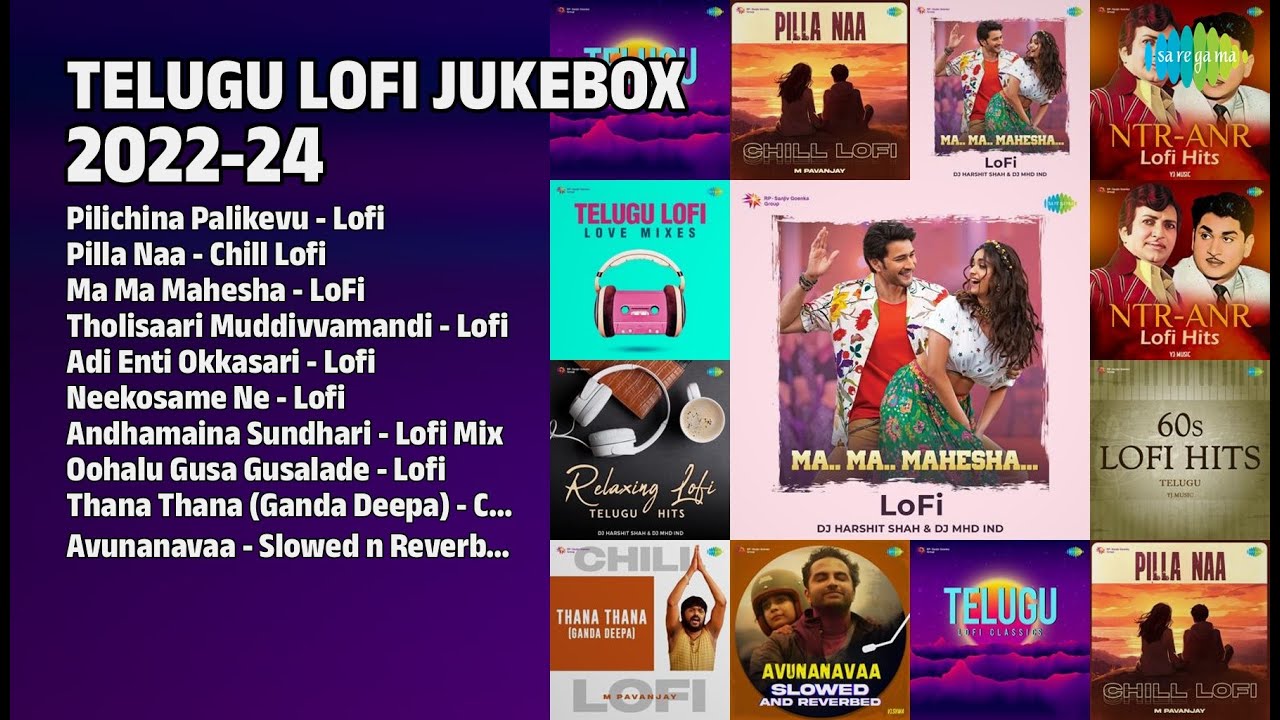 2022-24 తెలుగు లోఫీ హిట్ సాంగ్స్ | DJ Harshit Shah Songs | Pilichina Palikevu  Lofi