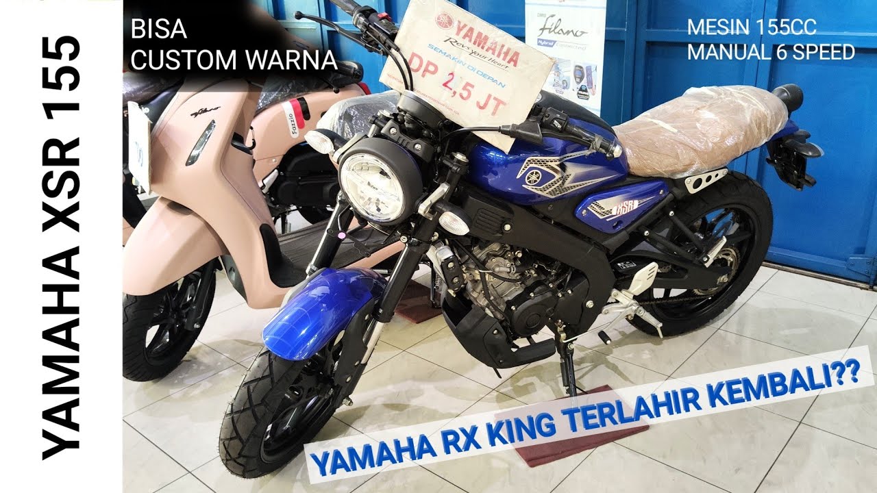 YAMAHA RX KING TERBARU? TONTON VIDEO INI!! YAMAHA XSR 155 CUSTOM REVIEW | Indonesia