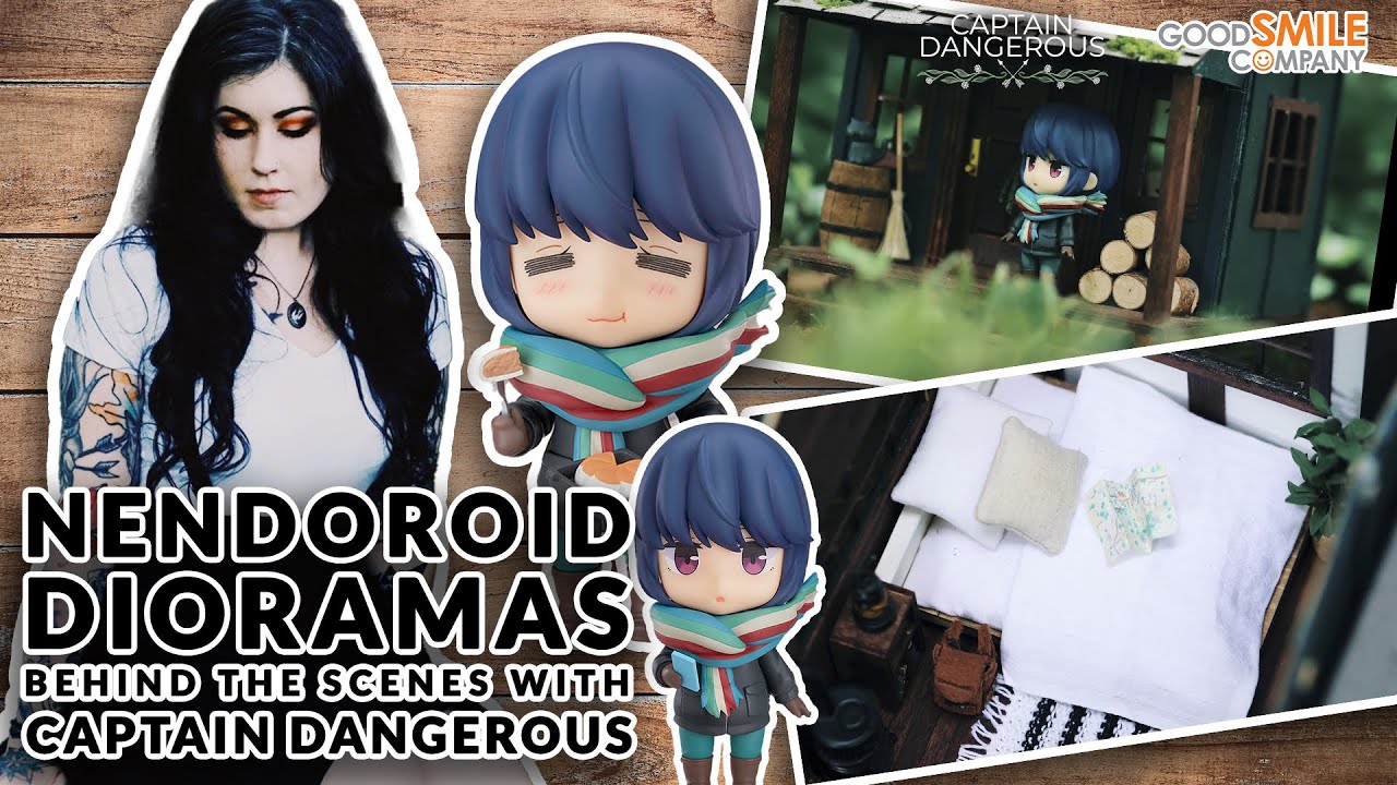 Behind the Scenes with Captain Dangerous - Nendoroid Dioramas | Good Smile Company